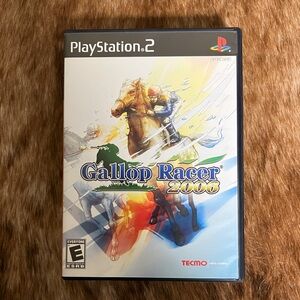 Gallop Racer Playstation 2 Game (Horse Racing)